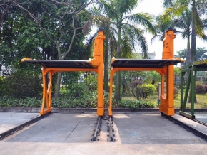旋轉(zhuǎn)無(wú)避讓機(jī)械式停車(chē)位